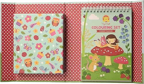 Miniatura 2 de Juego de colorear Hadas del Bosque Azul