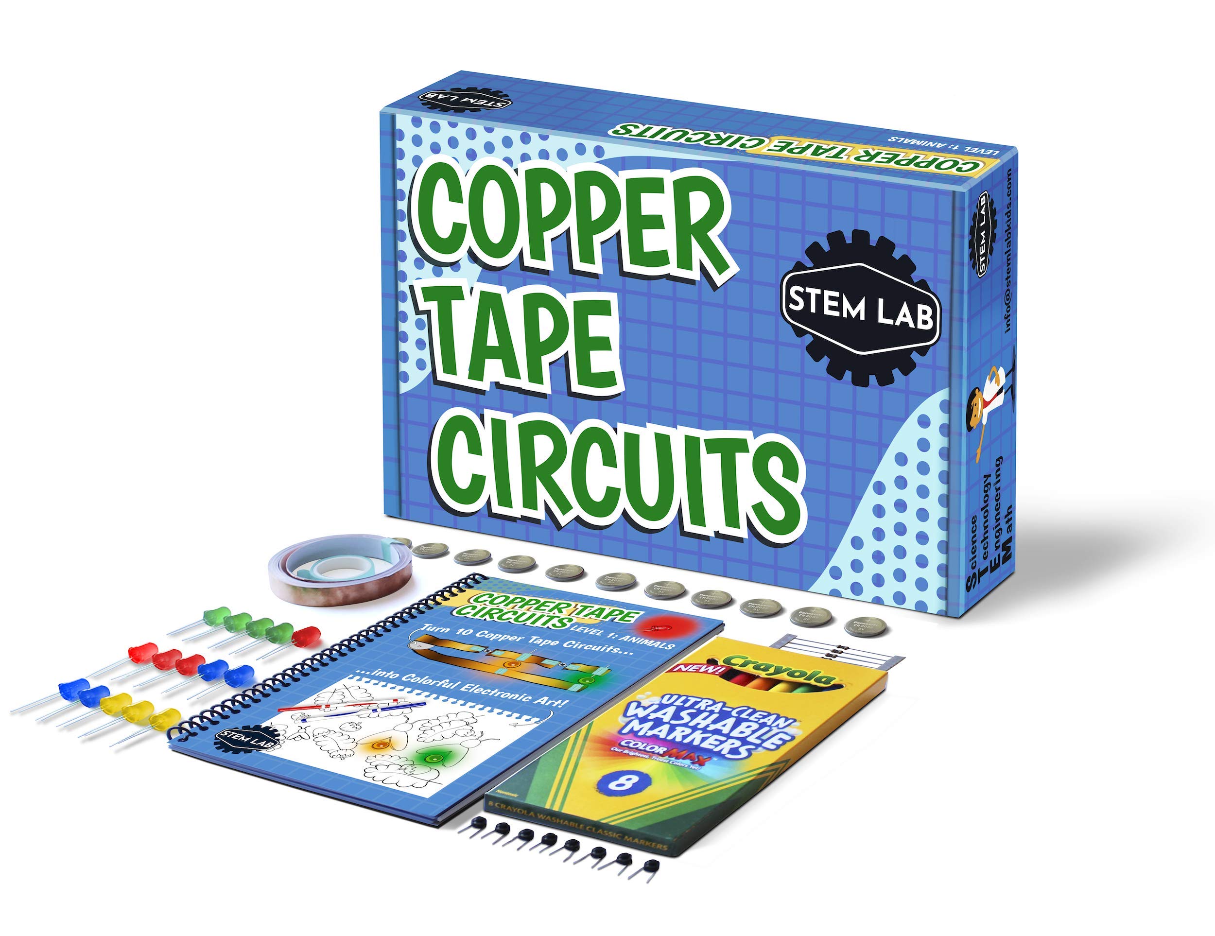 Buy STEM Lab Kids Copper Tape Circuit STEM kit for atHome Learning