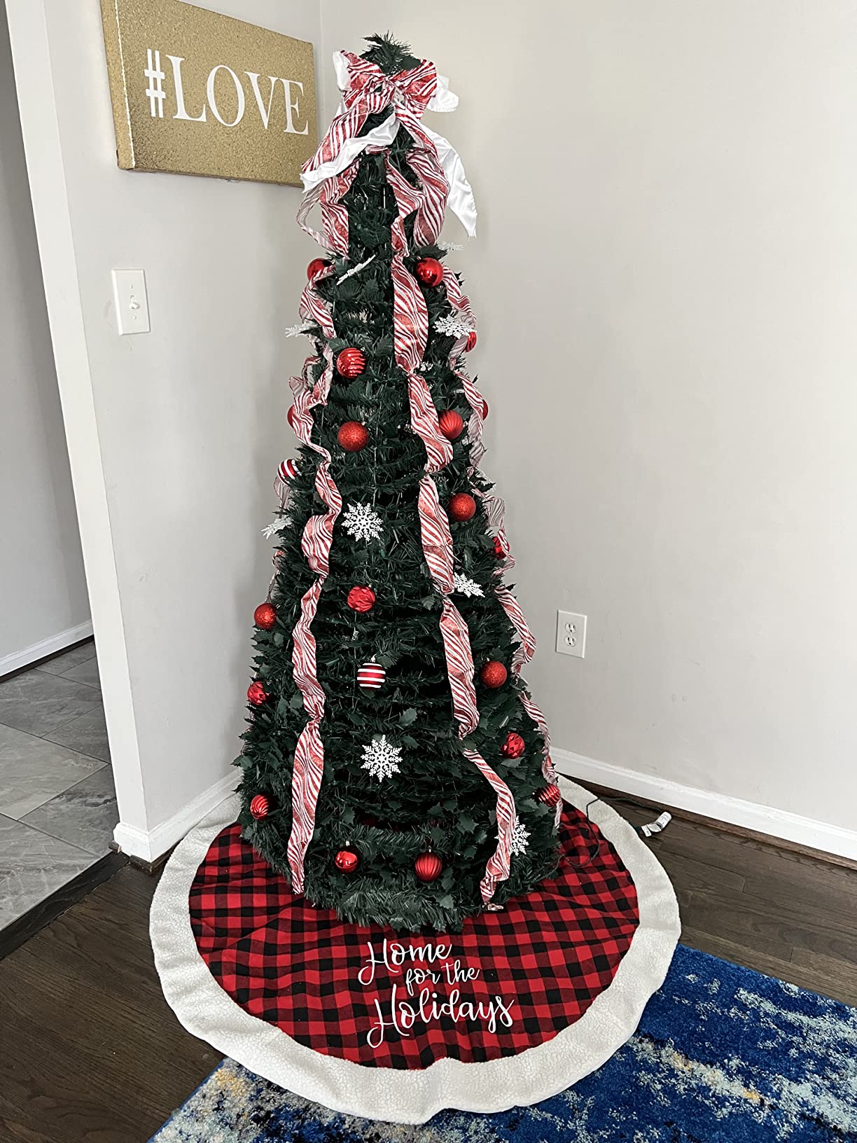 22/mo Finance BrylaneHome Fully Decorated PreLit 6 Foot PopUp