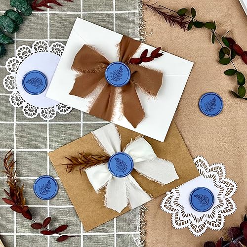 Miniatura 4 de 25 calcomanías de sello de cera hechas a mano, autoadhesivas, para invitaciones de fiesta de boda, sobres, fiestas de cumpleaños, envoltura de