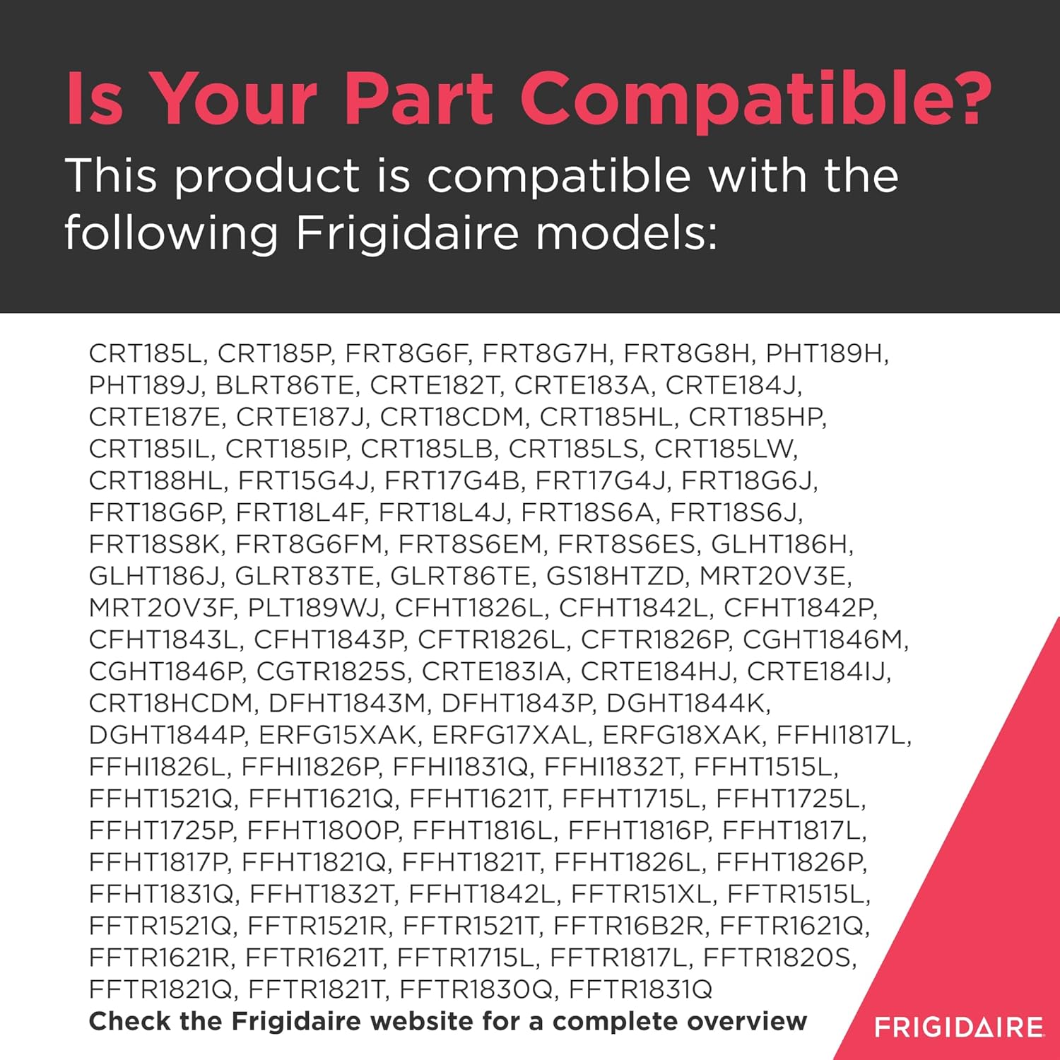 Frigidaire 240530811 Meat Drawer for Refrigerators, Clear : Appliances