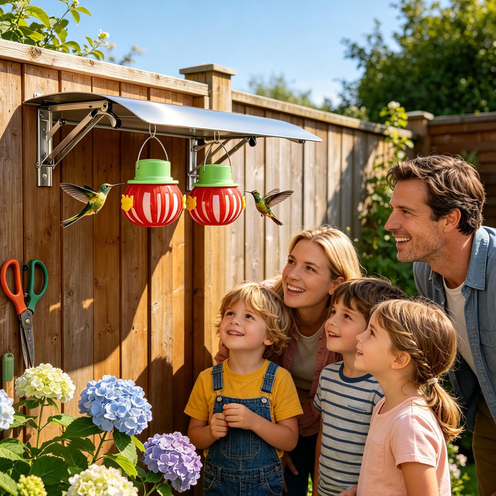 Vogel-Feeder-Baffle – Wetterfest, Edelstahl, für den Außenbereich, Anti-Squirrel-Rain Guard Shield für Vogelfeeder und Federstationen | langlebige Vogelfeederschirme