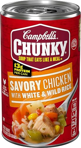 Campbell’s Chunky 香鸡野米汤 18.8oz