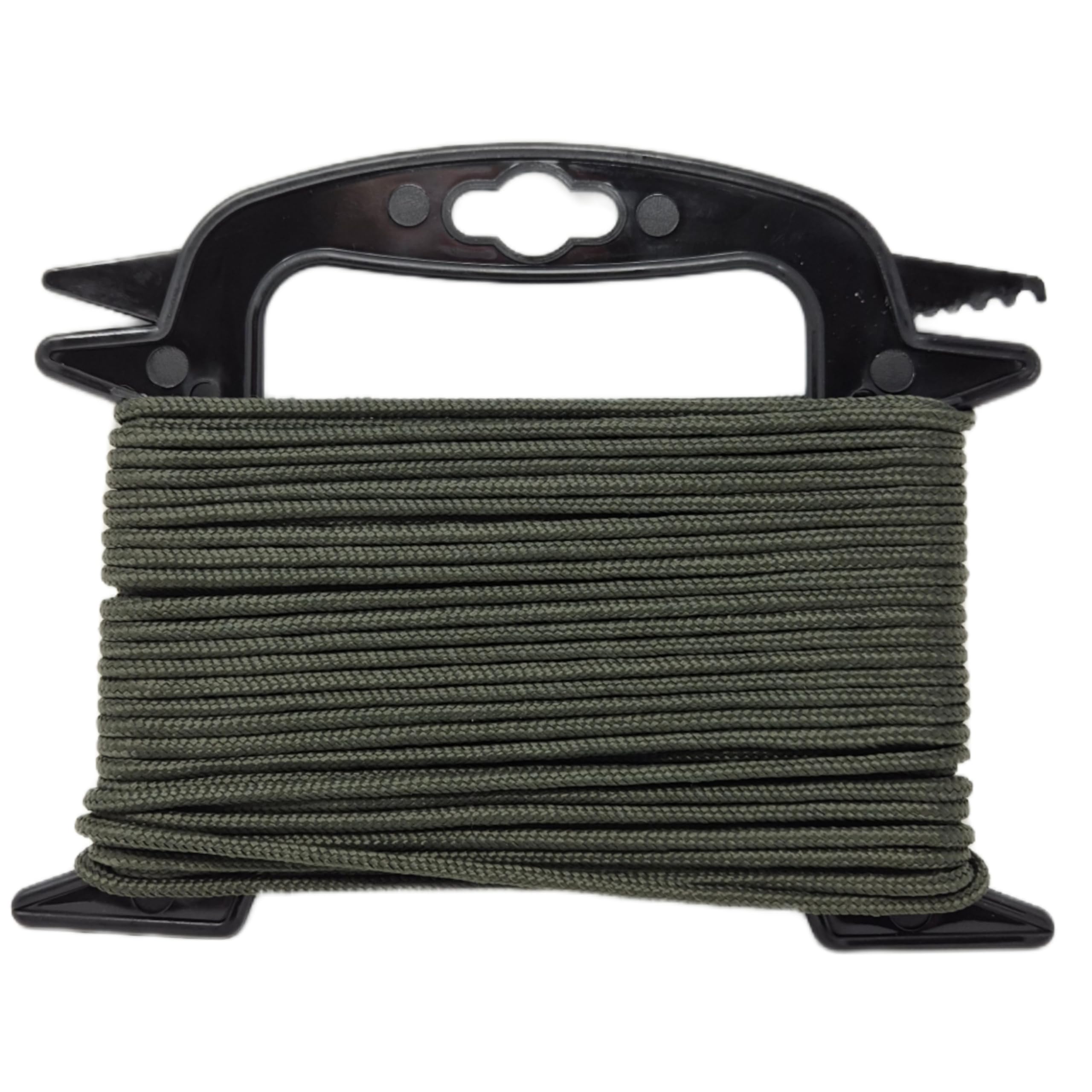 ESW LEISURE Guyline Rope For Tents Awning Camping Strong Lightweight Paracord Guy Ropes Guy Lines Fishing Outdoor Umbrella Bivvy Caravan Gazebo Tarp Windbreak Cord Line (Olive Green, 15 Metres)