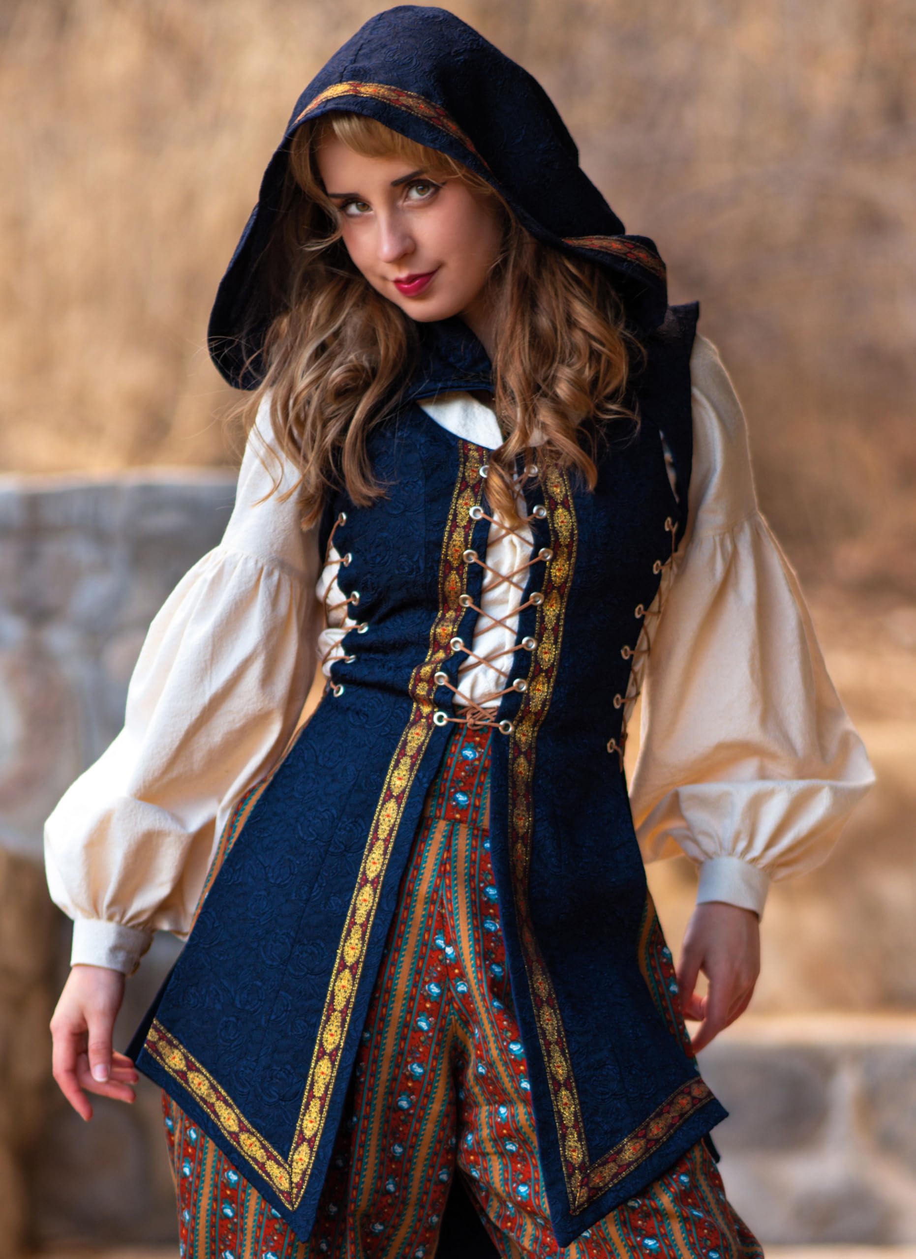 Simplicity Schnittmuster SS3189H5 Fantasy Rogue Kostüm von Raine Emery H5 (34-36-38-40-42)