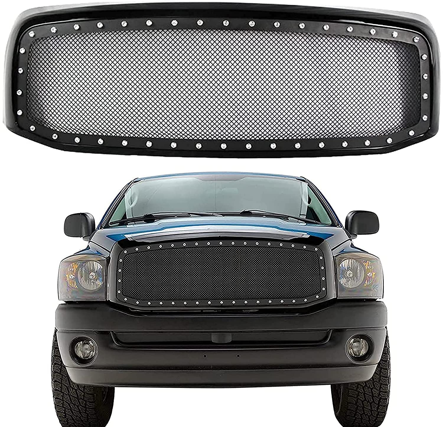 Buy YMSHD Air Intake Grille Front Grille, For 20062008 Dodge Ram 1500