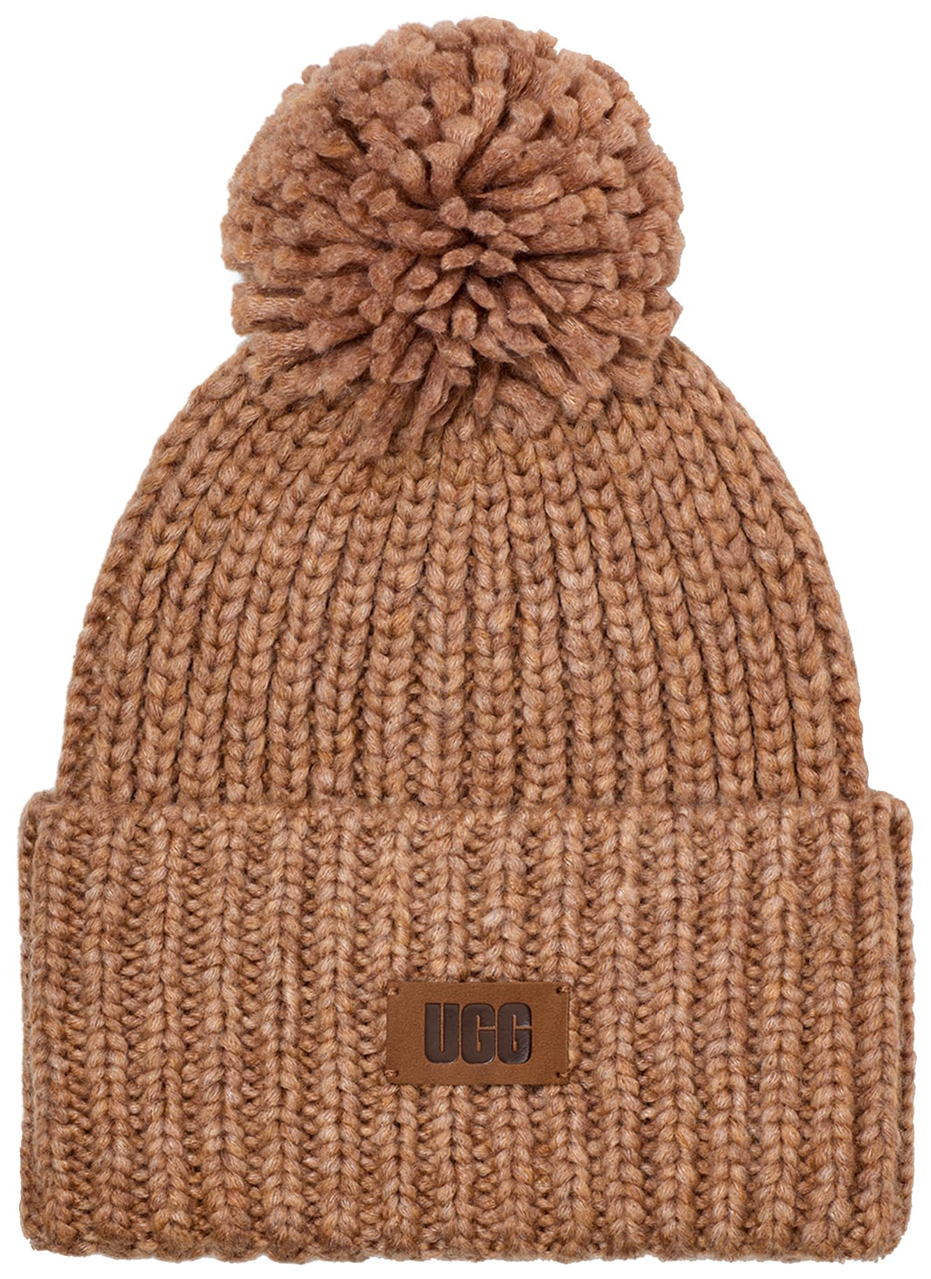 UGGBoy's K Chunky Pom Cuff Hat