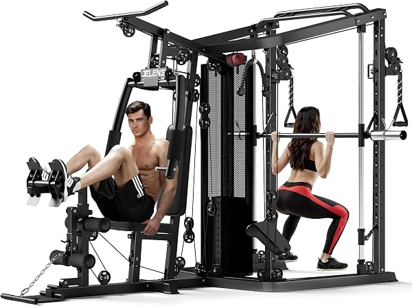 JELENS Multifunction Smith Machine Workout Station