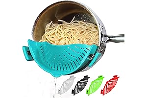 Arlig Silicone Snap On Pasta Strainer