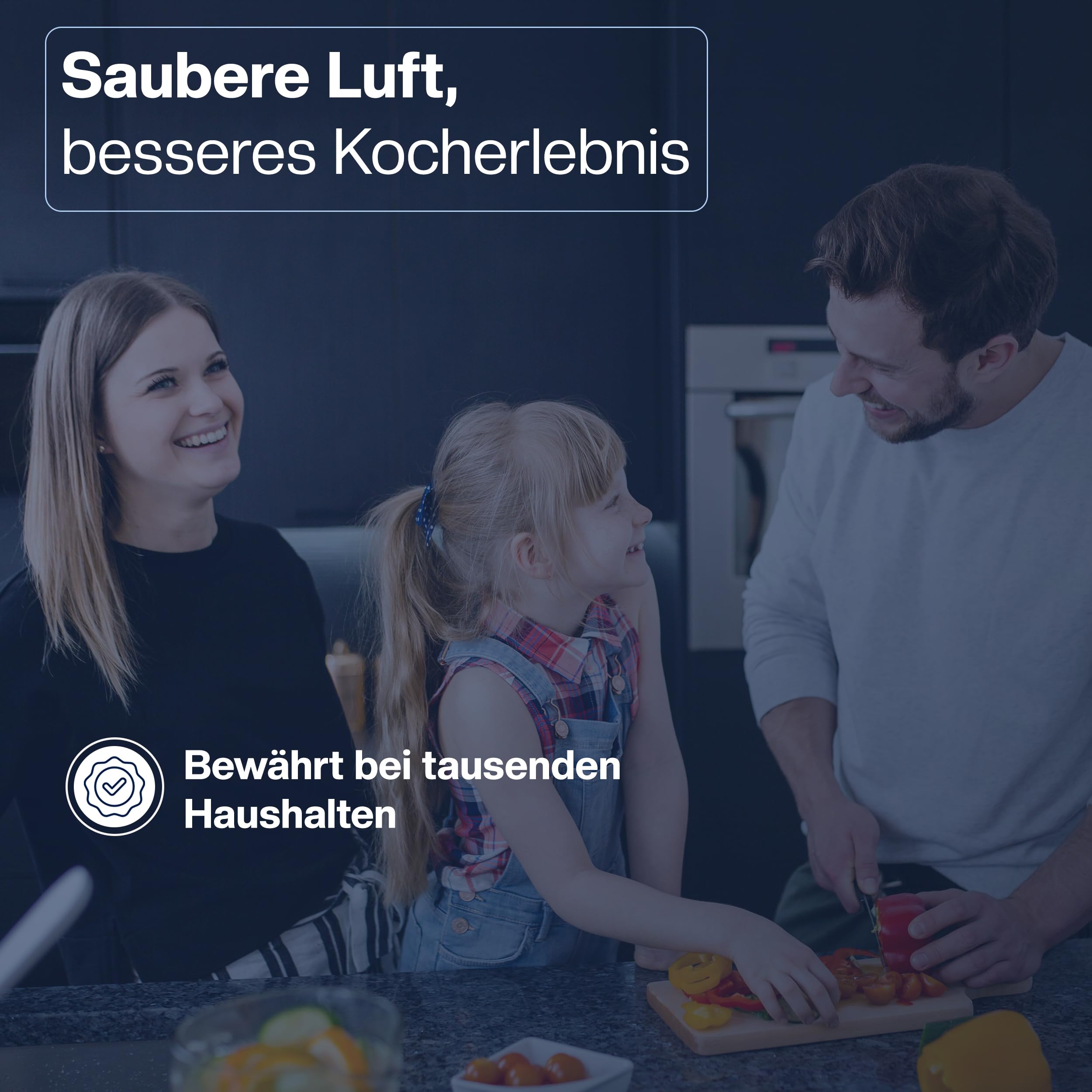 1 Aktivkohlefilter für Bora Pure [S,M,X - ersetzt PUAKF] Ersatzfilter für Umluftbetrieb gegen Gerüche, Fett & Schmutz