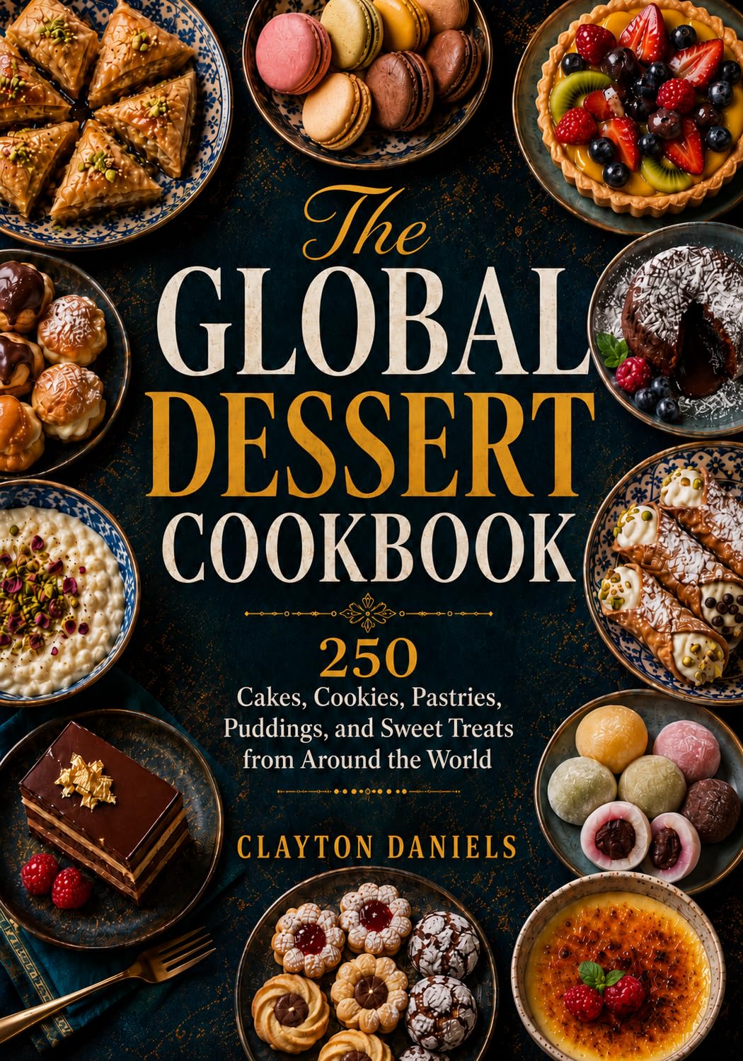 The Global Dessert Cookbook: 250 Cakes, Cookies, Pastries, Puddings, and Sweet Treats from Around the World (The Everyday Global Table Cookbook Series)