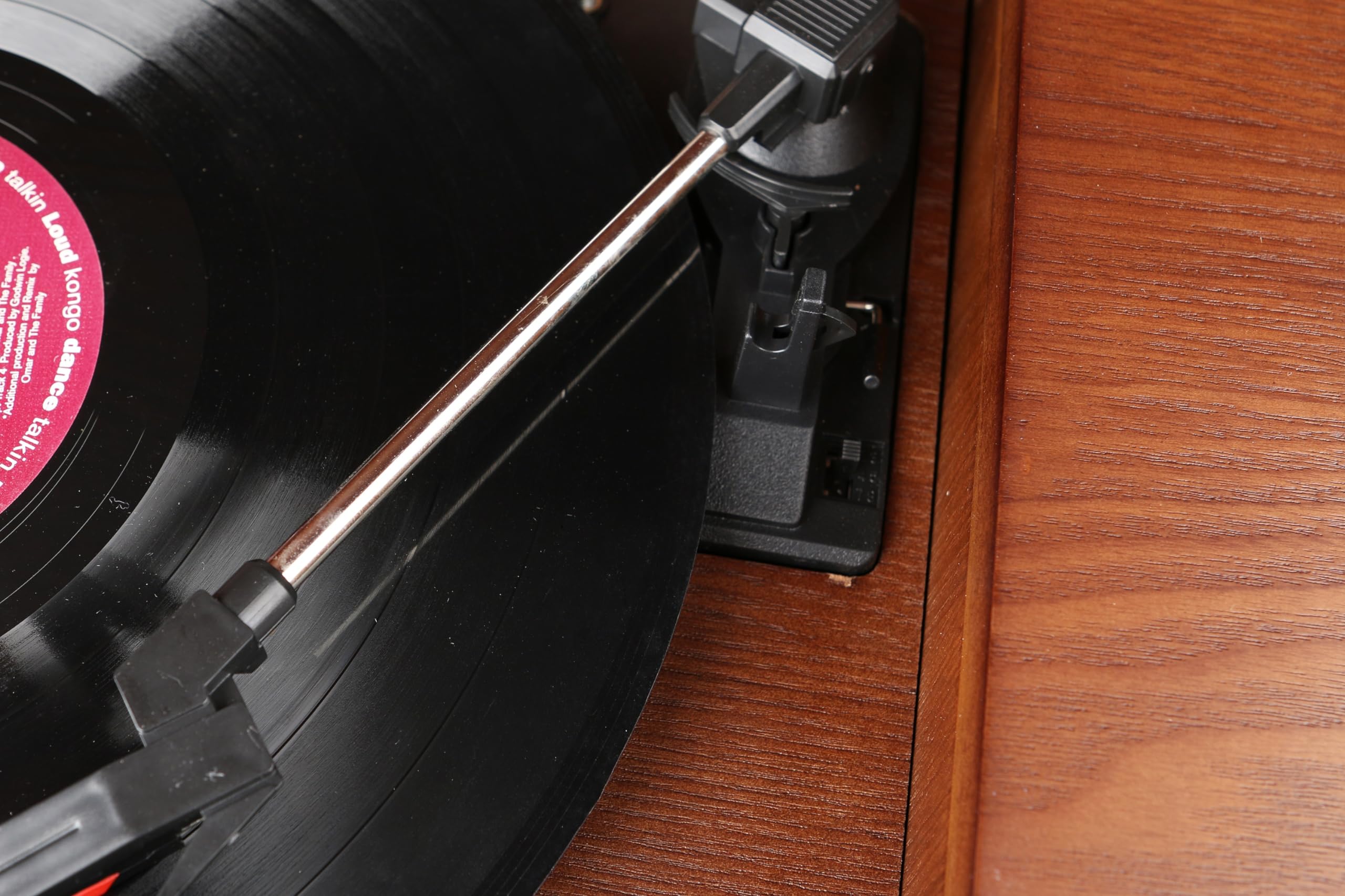 Nostalgiczny drewniany zestaw muzyczny | zestaw kompaktowy | Bluetooth | magnetofon kasetowy | retro zestaw stereo | odtwarzacz CD MP3 USB | pilot zdalnego sterowania | gramofon | radio | kodowanie MP3: Funkcja nagrywania AUX IN.