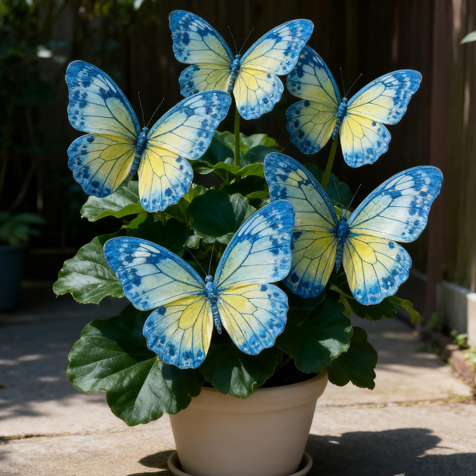 Magnificent Hosta Bulbs – Rare Perennial Butterfly Flowers, Summer Blooming, Garden Ornamental Plant Excellent Displays-15 Bulbs-D