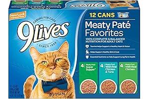 Paté Favorites Grain-Free Purrfect Variety Pack Grain-Free Wet Cat Food, 5.5 Ounce (Pack of 12)