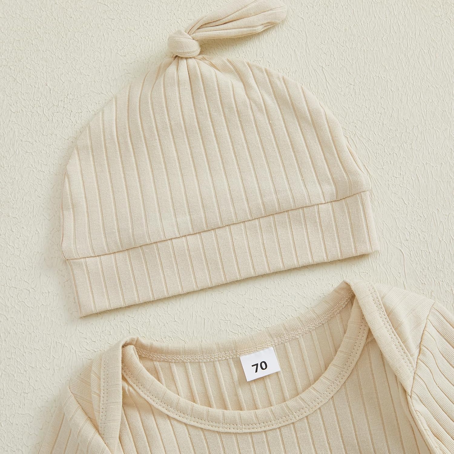 pengnight Newborn Baby Boys Girls Romper Long Sleeve Lil Bro Letter Print Solid Color Bodysuit Jumpsuit - Image 5