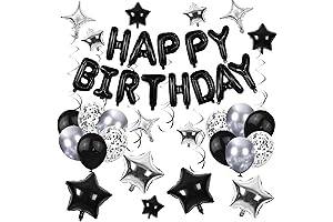 56PCS Happy Birthday Balloons