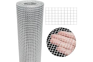 Premium Galvanized 1/4" Ladder Mesh Hardware Cloth Roll for Versatile Fencing and Crafting