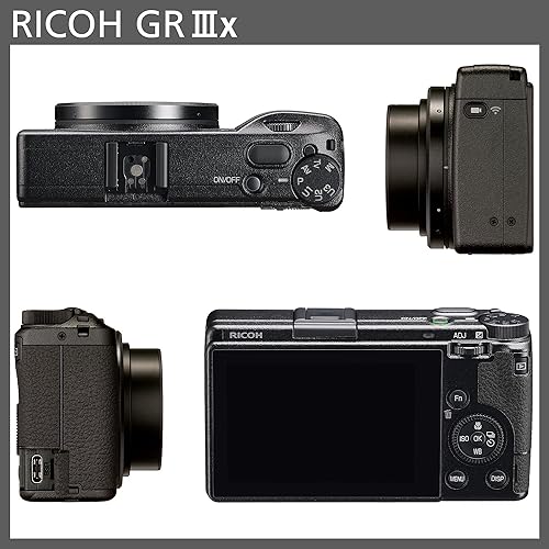 Miniatura 9 de Ricoh GR IIIx, Black, Digital Compact Camera with 24MP APS-C Size CMOS Sensor, 40mmF2.8 GR Lens (in The 35mm Format)