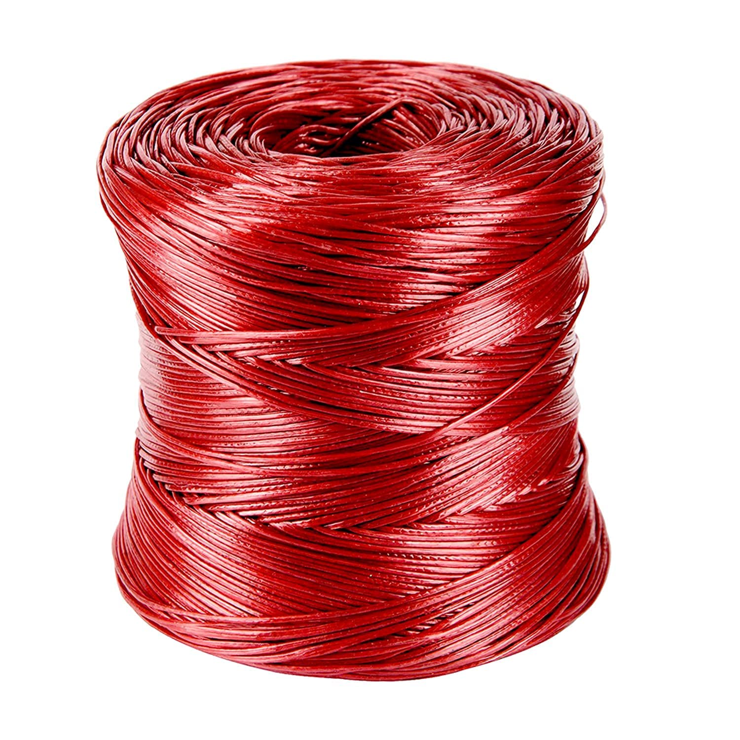 Plastic Binding Rope Roll 400 Meters for Home/Garden and Commercial Use Sutli Dori Thread Cord Twine String Role Bundle for Packaging Boxes, DIY, Tie Plants, Craft, Red-image-46