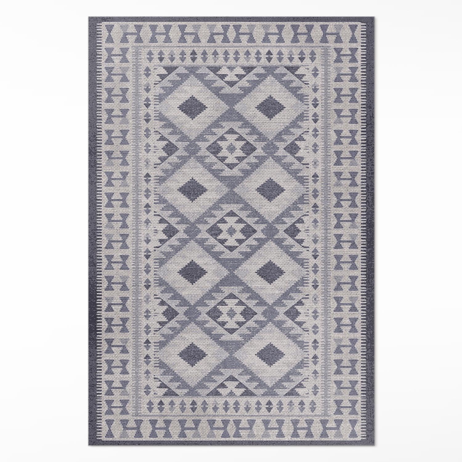 Tapis de cuisine en vinyle haut de gamme 140x210 cm au design rétro