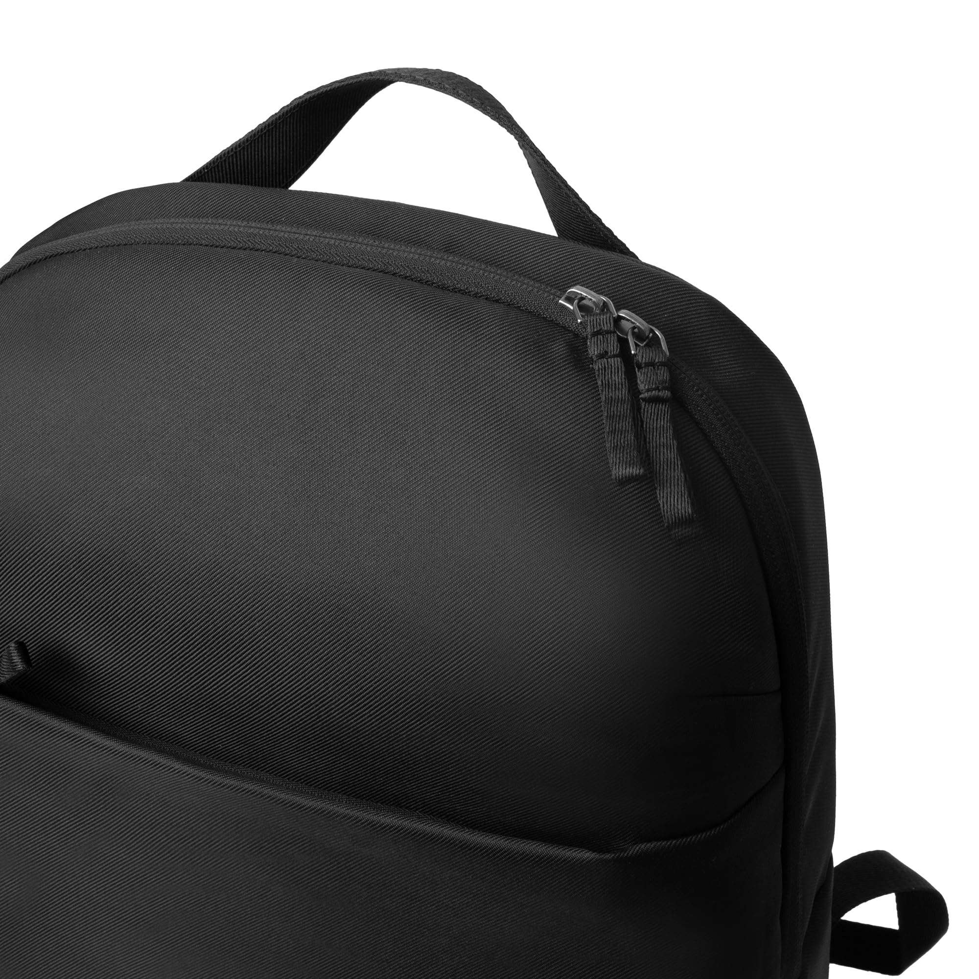 DailyObjects Backpack Ultra Light Office/Travel Laptop Backpack for Men & Women with 15inch Compartment, Water-Repellent, MultiPocket, Bottle Holders with Trolley Strap Black — Amazon image 4