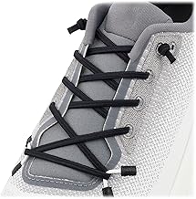2 Pairs High Stretch Elastic Shoe Laces for Sneakers No Tie Shoelaces for Adults and Kids 4mm Wide