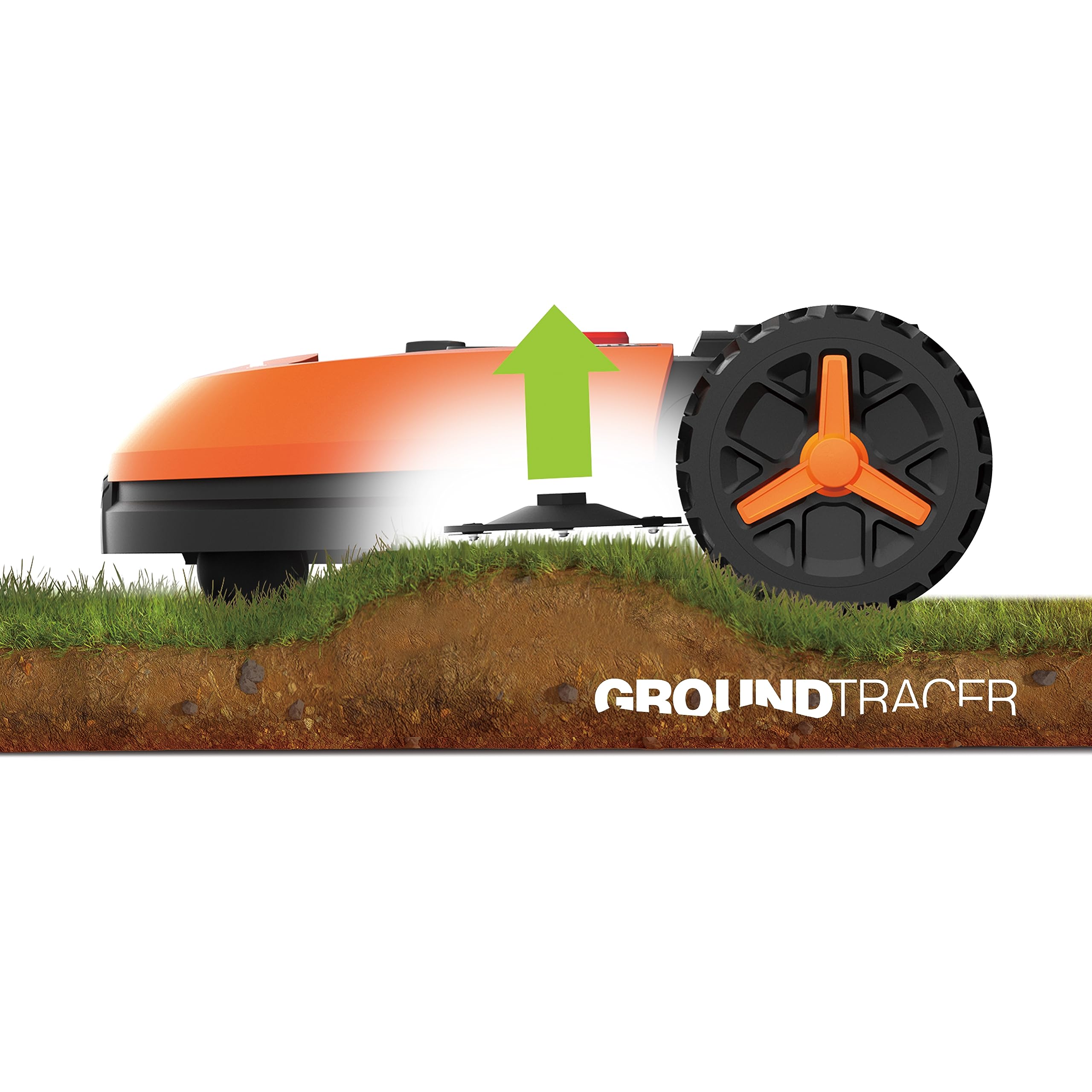 WORX Landroid M WR143E Mähroboter/Akkurasenmäher für Gärten bis 1000 qm/Selbstfahrender Rasenmäher für einen ordentlichen Rasenschnitt