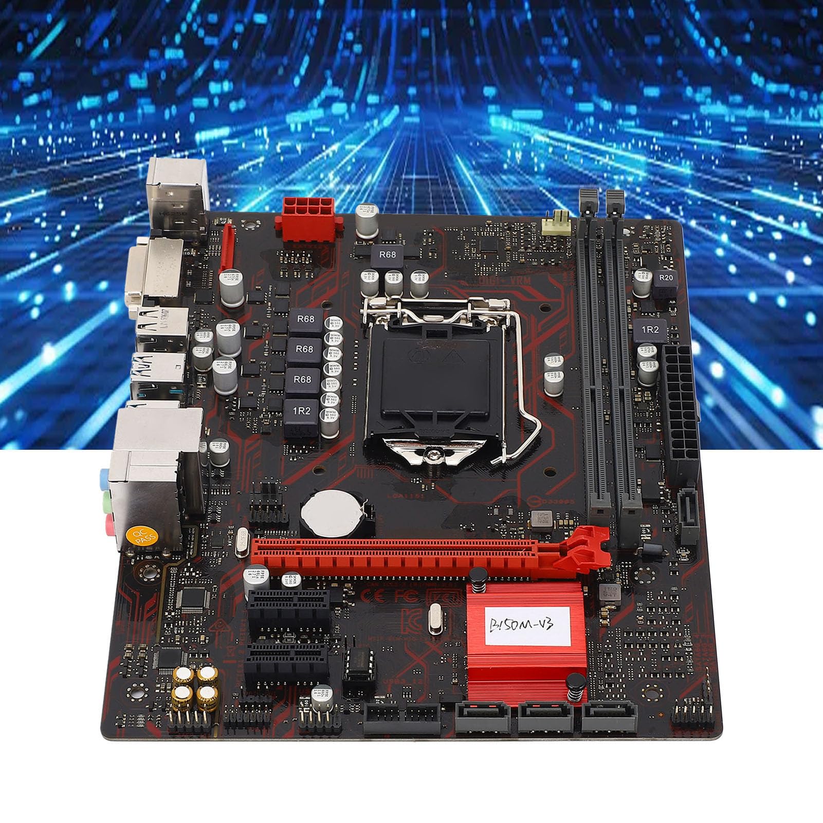 VBESTLIFE Motheboard Mothera Mothera ATX, LGA 1151 CPU Slot DDR4 2133 MHz Pamięć dla Core I7 I5 I3 Celeron 14nm CPU, z Interfejsem DVI PCI E 3.0 DVI