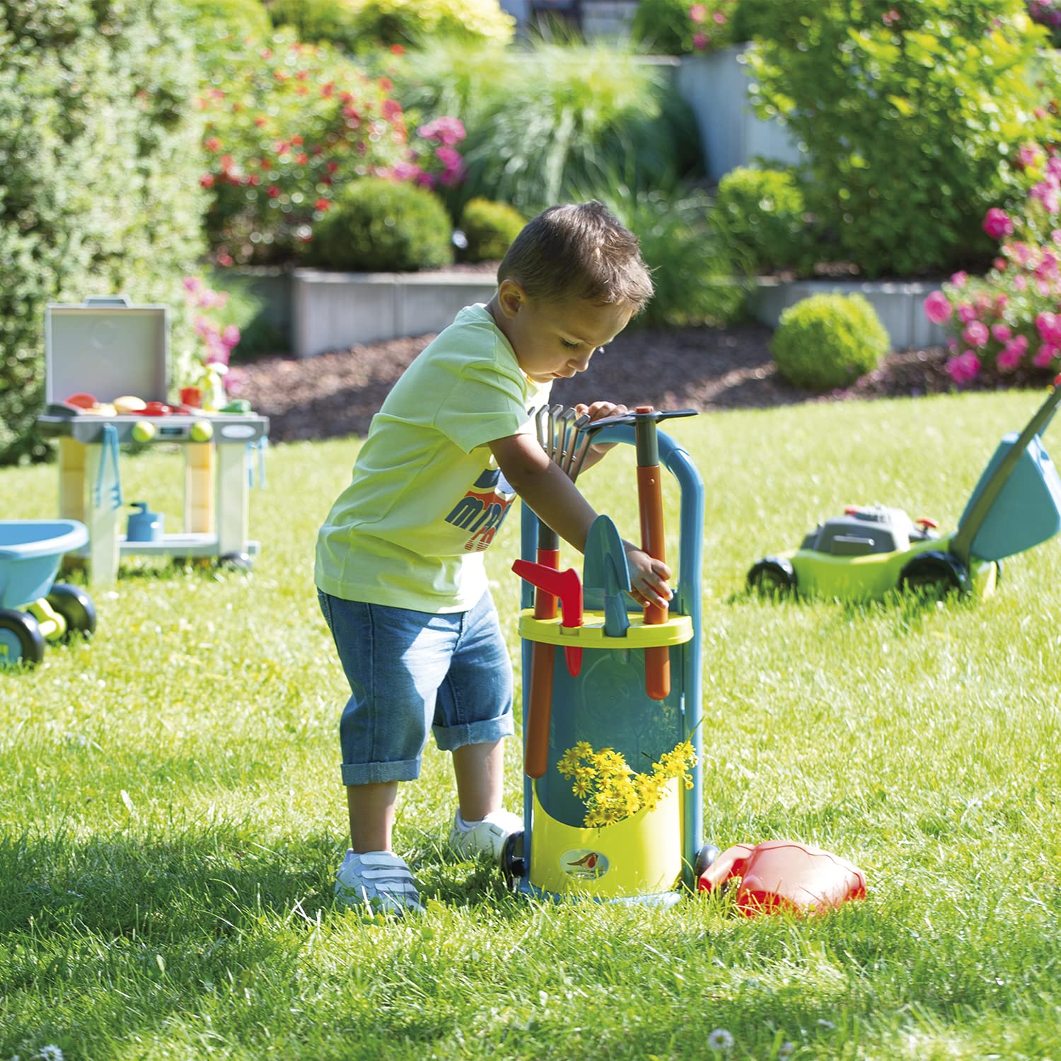 Jouets Ecoiffier - 4339 - Petit jardinier garni- jeu de plein air -Dès 18 mois - Origine France Garantie