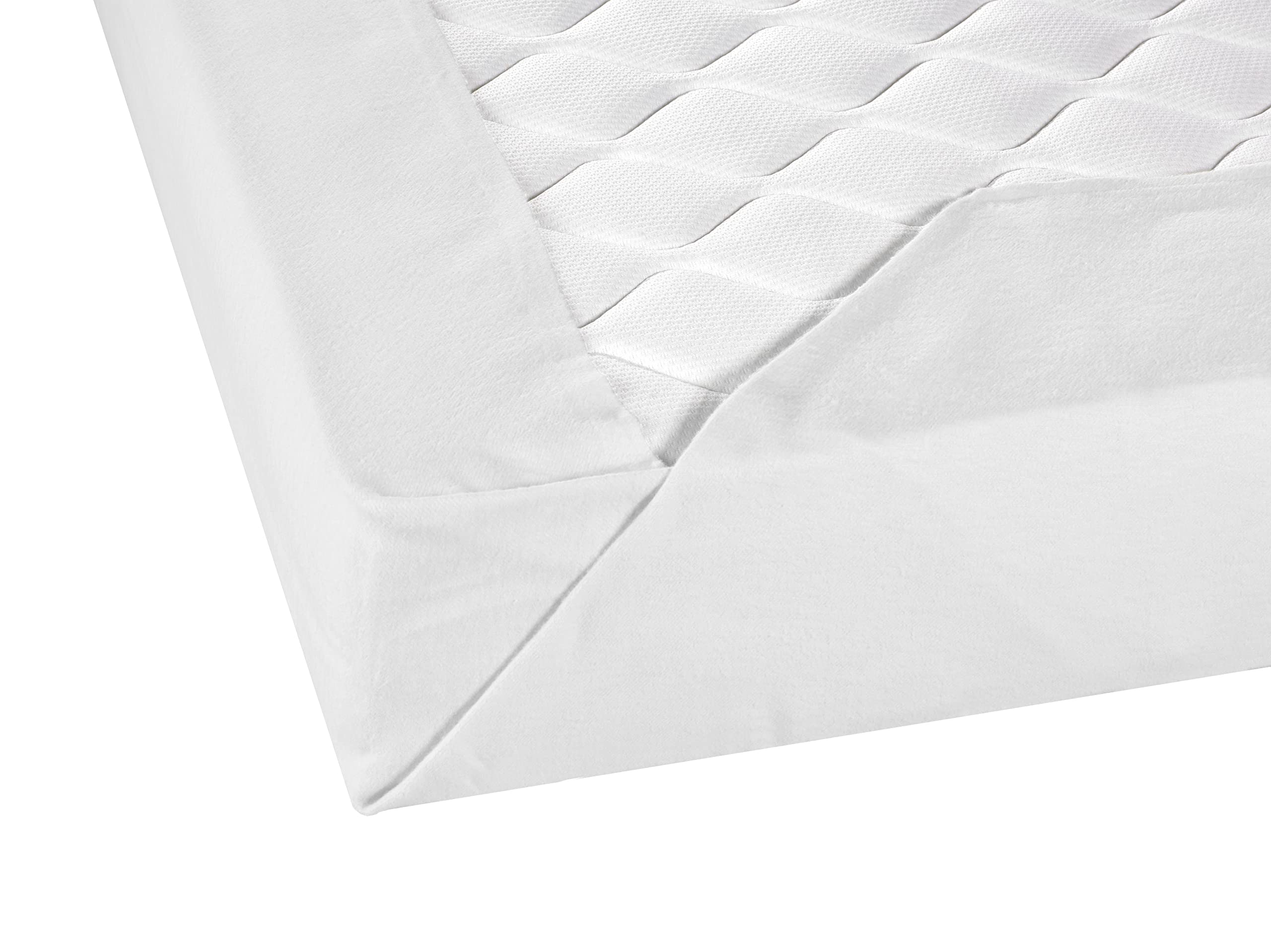 biberna Premium Biber-Betttuch 150x250 cm 2er Set weiß | Doppelpack | 100% Baumwolle | Bettlaken für Matratzen Größe 90-100x200 cm | rundumgesäumt| weich und atmungsaktiv | Oeko-TEX | Modell 0002820