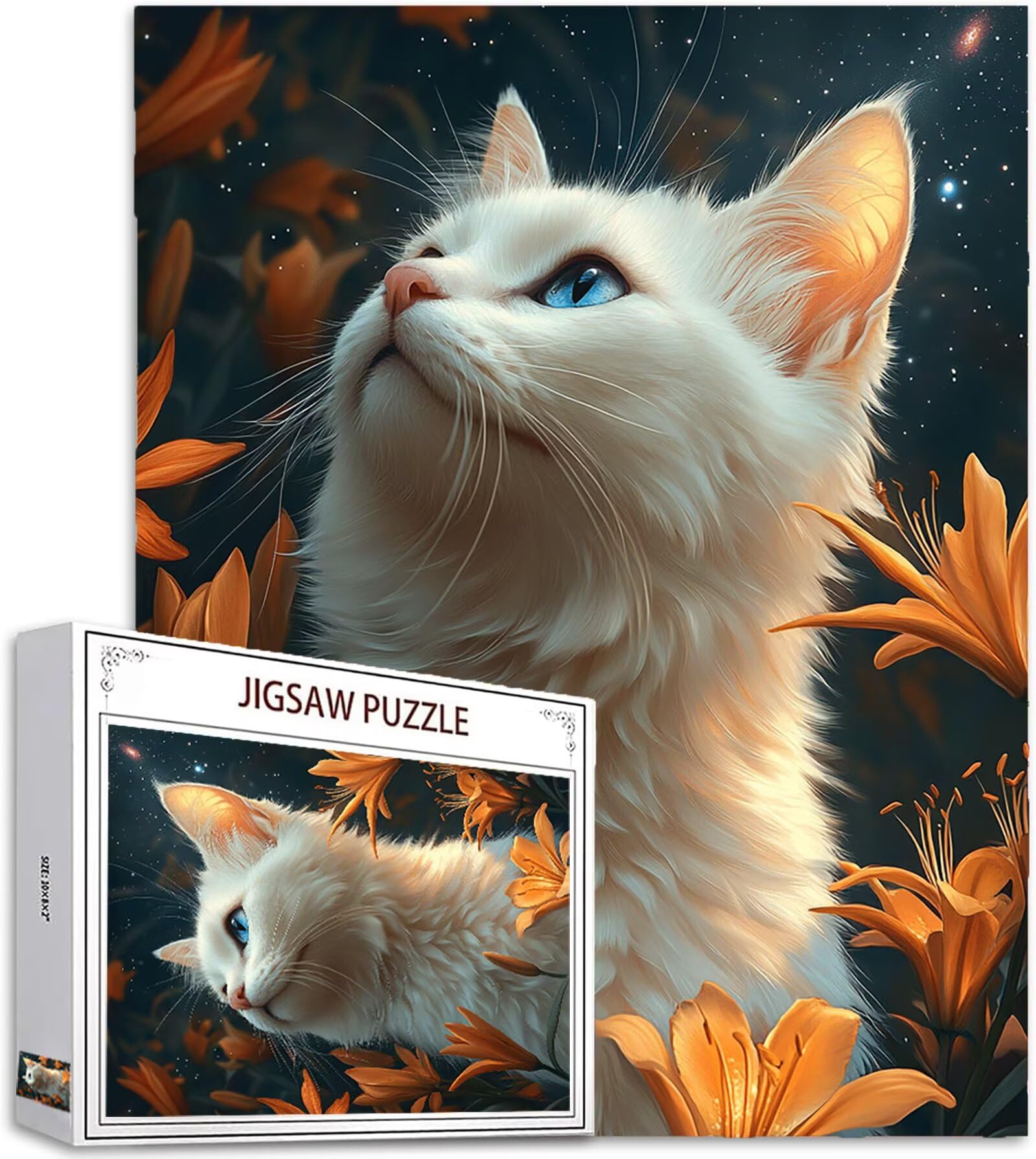 Model921 Puzzle ze zwierzętami, 5000 elementów, dla dorosłych, dla początkujących, 5D "zrób to sam", kolorowe puzzle, plakat z pudełkiem na prezent, do dekoracji pokoju, salonu, prezent dla kobiet