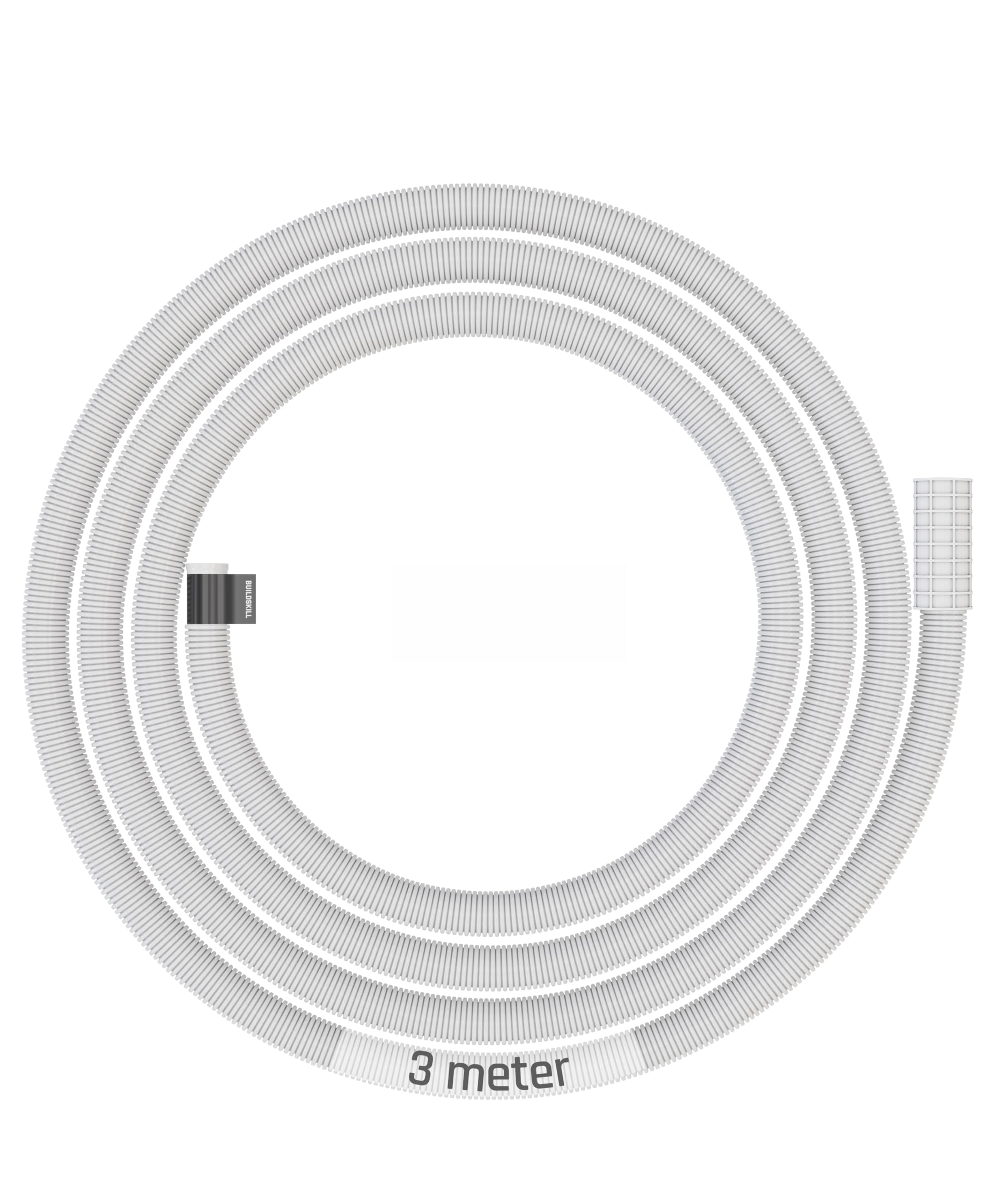 Buildskill Durable 3M Water Inlet Pipe for Semi-Automatic Washing Machine - User-Friendly, Leak-Resistant Hose Pipe with Hassle-Free Installation, High Elasticity & Strength, White (Pack of 5) (B0CQRVGN88) Amazon Price History, Amazon Price Tracker