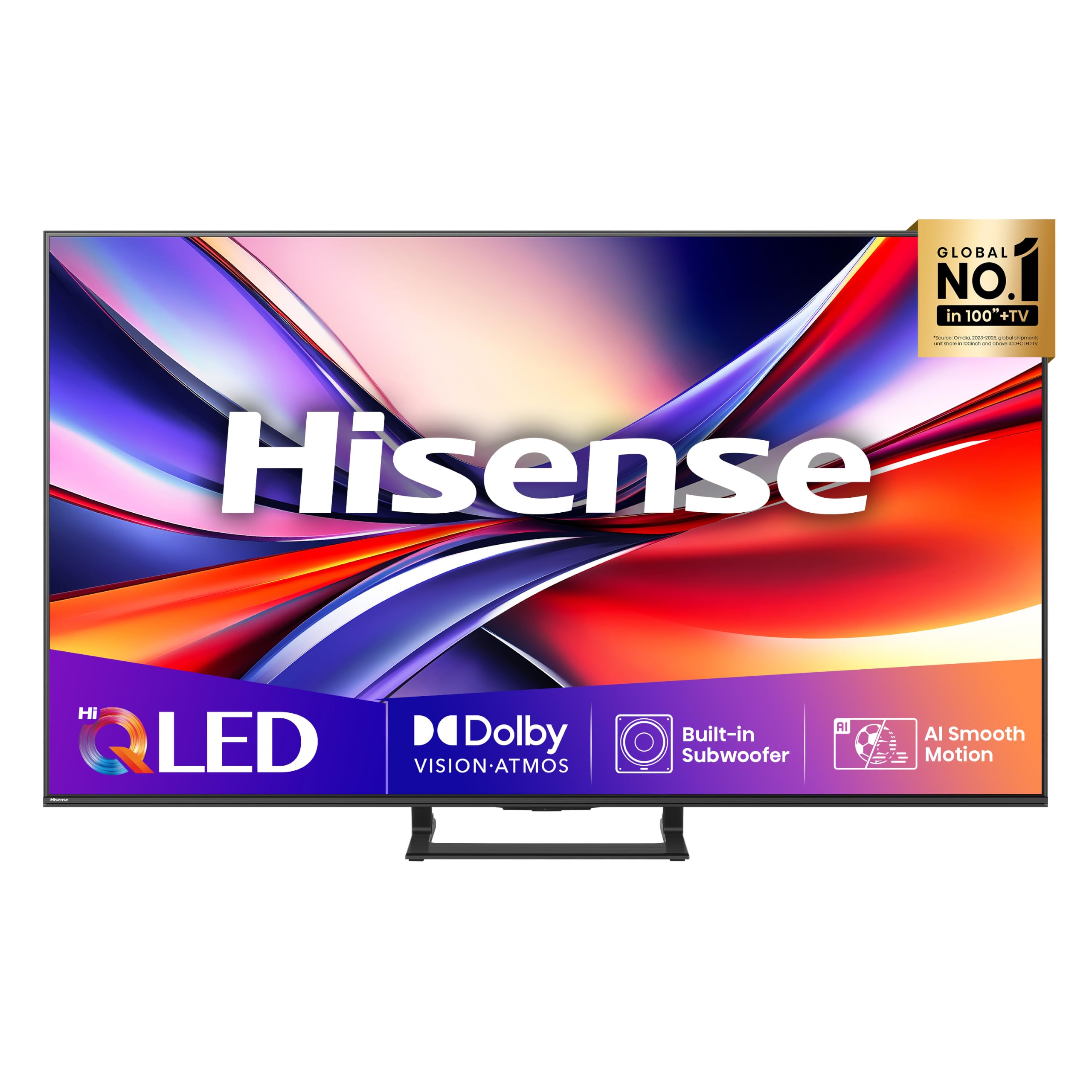 Hisense 55A72Q, Smart TV QLED 4K da 55 pollici