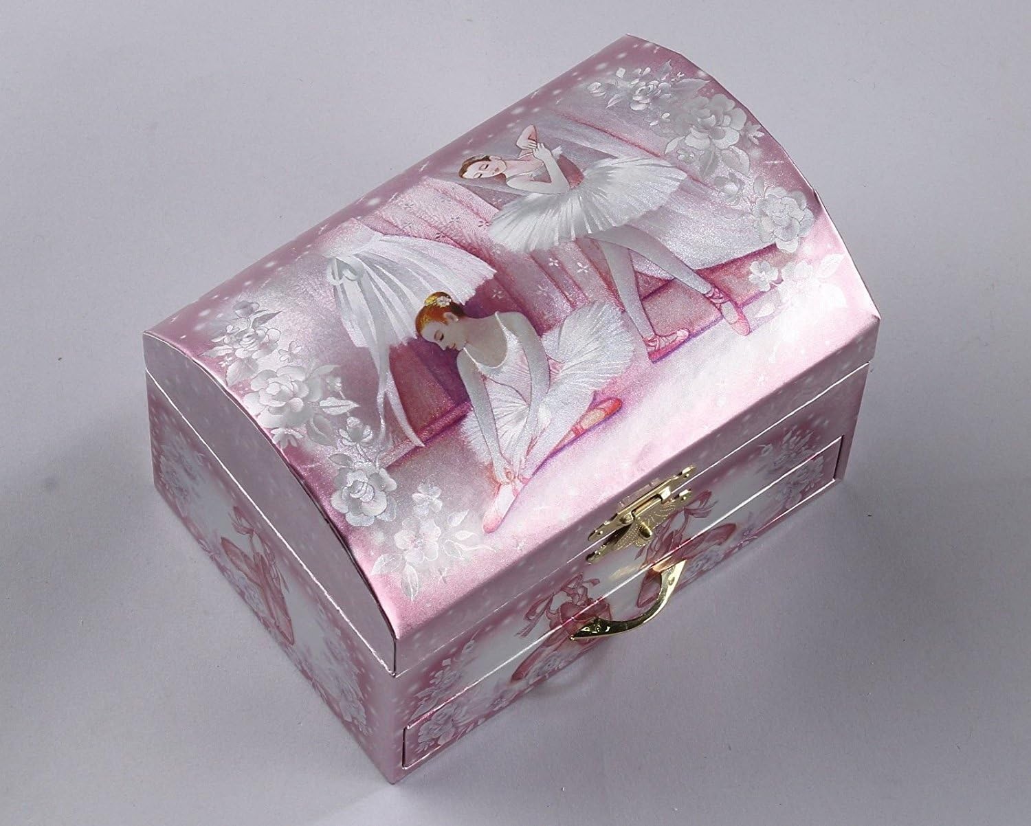 GTP Ballerina Jewelry Music Box - Wooden Material