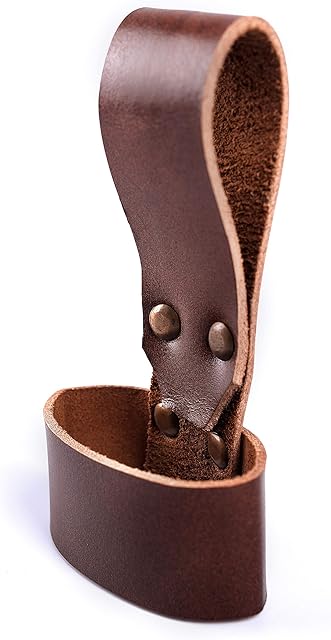 Premium Leather Axe Holster with Belt Loop - Handmade Carrier Fits Hammers, Axes & Other Tools