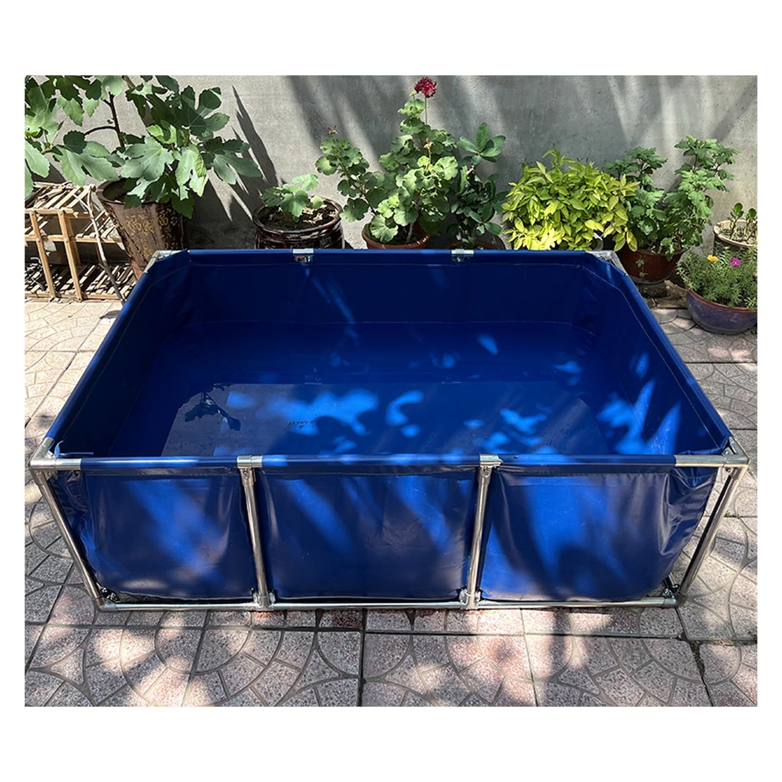 Piscine hors sol pliable pour canards et baignade des enfants dans le jardin