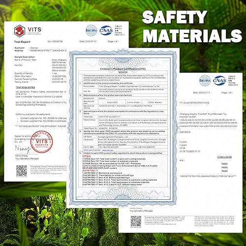 Miniatura 6 de Juguetes de baño sin agujeros que cambian de color para niños pequeños, juguete de cocodrilo que cambia de color, juguetes de animales reptiles