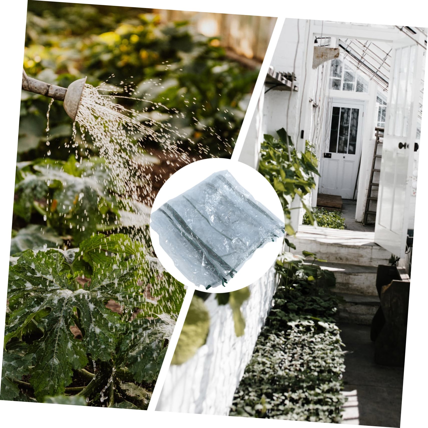 1pièce Housse De Remplacement pour Tunnel De Jardin PVC Froid pour Plantes Et Couverture Et Réutilisable pour sans Cadre