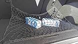Rete Per Bagagliaio Auto MICTUNING - 104x76 Cm Estendibile, 4 Ganci