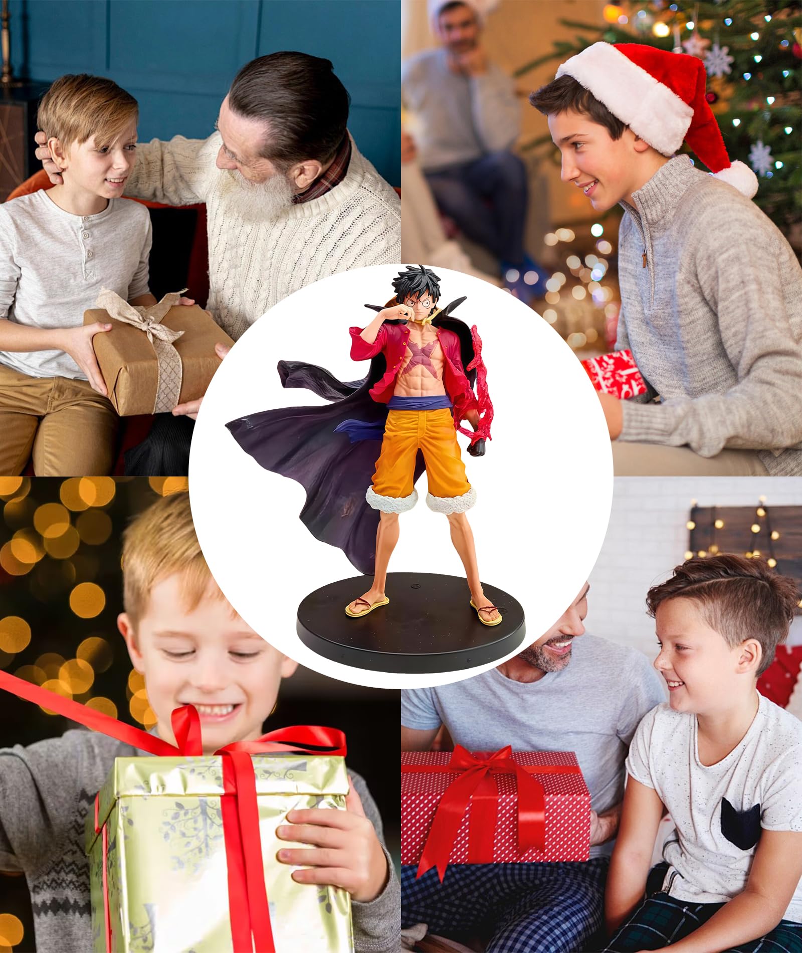 GODSDWARES Action Figure Anime, Anime Figurine Collectible Multicolour Dynamic Pose Can Be Decorated on the Desktop 4