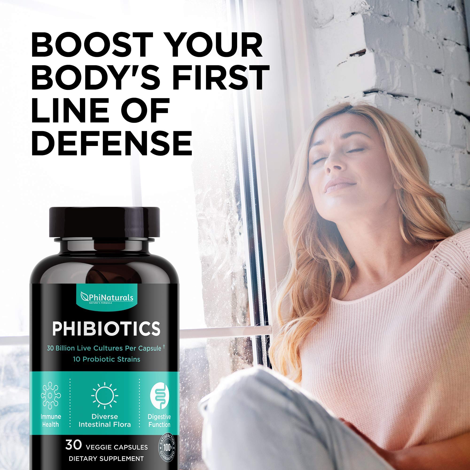 Buy Probiotic 30 Billion CFU 10 Strains High Potency Daily