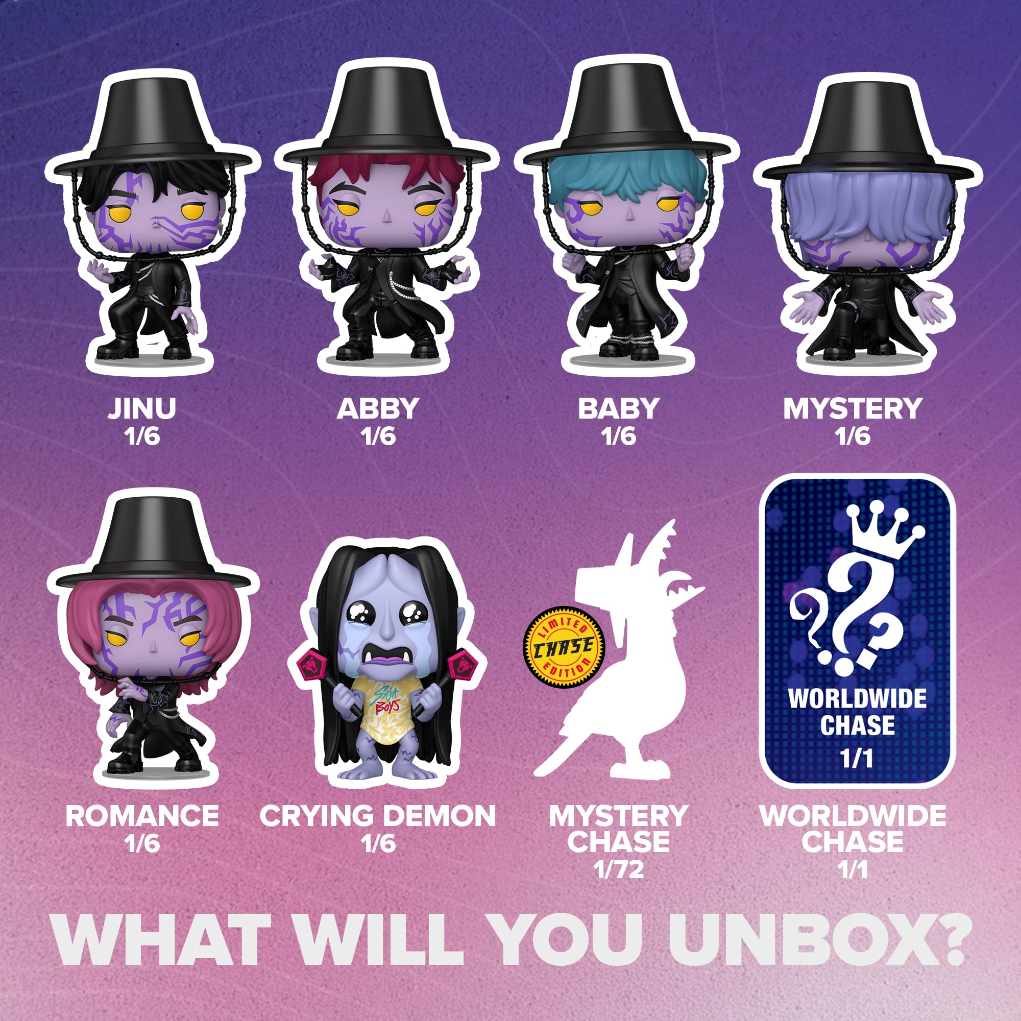 Amazon.com: Funko Pop! Mystery: Kpop Demon Hunters - Saja Boys