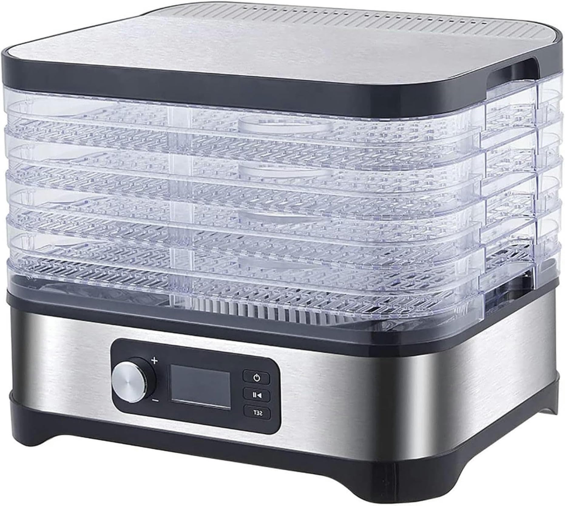 GTHTUHFD Food Dehydrator Fruit Dryer Mini Fruit Dehydrator With Adjustable Temperature Control Better To Dry Fruits, Meats And Vegetables