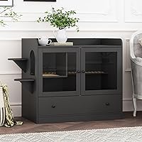 Vista 8 de Mueble Gabinete Oculto de Caja de Arena Extra Grande para Gatos, Gabinete Condominio para Gatos Casa para Mascotas con Escaleras para 2, Mesa