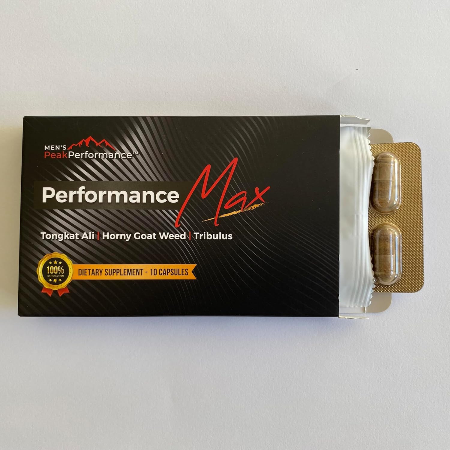 Masculinity Maximiser Supplement for Men – Energy, Endurance & Stamina Support for Improved Performance with Horny Goat Weed, Ashwagandha, Tongkat Ali & Maca – 10 Capsules - Image 9