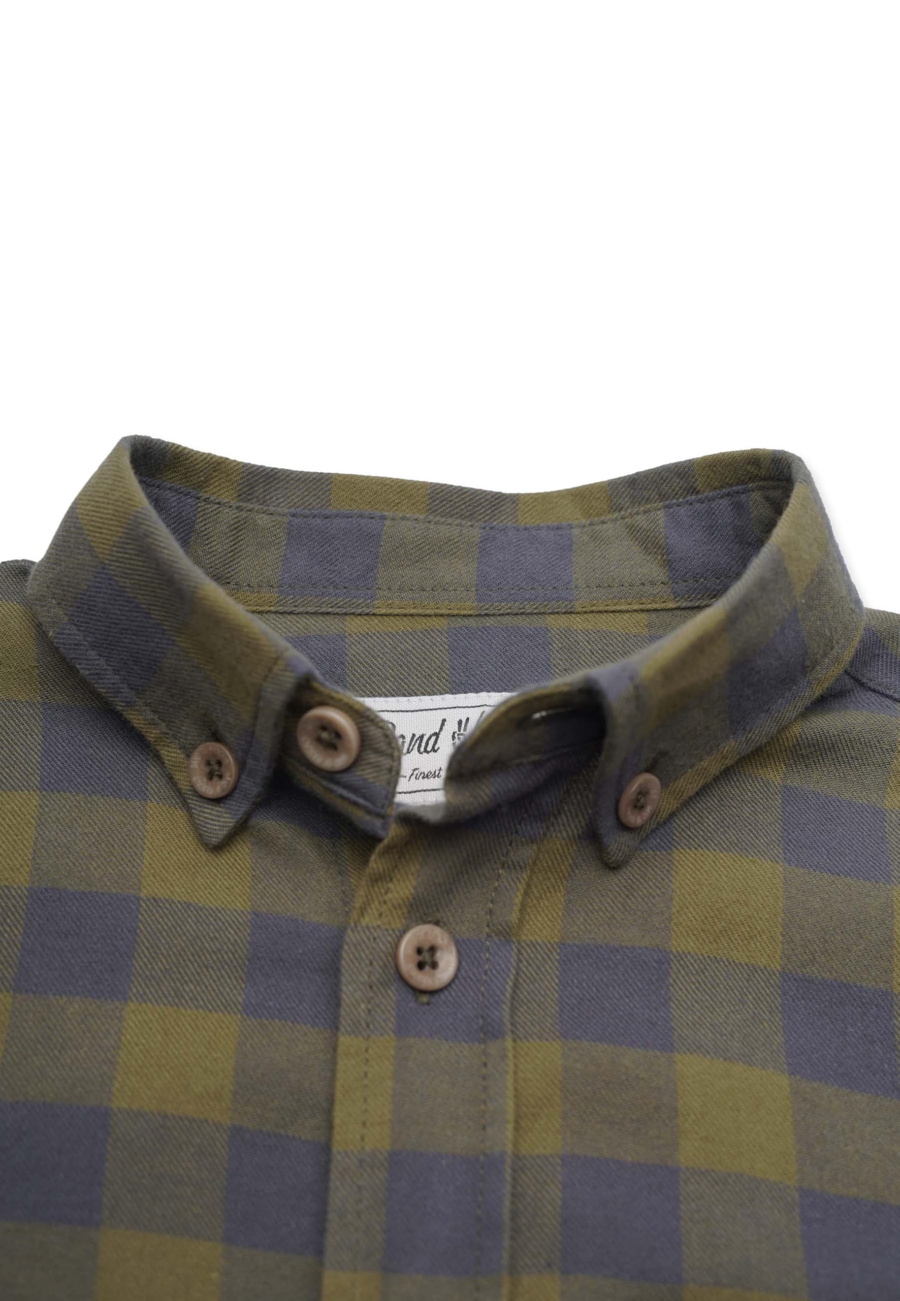 Band of Rascals Kinder Hemd Flannel Check aus Bio-Baumwolle