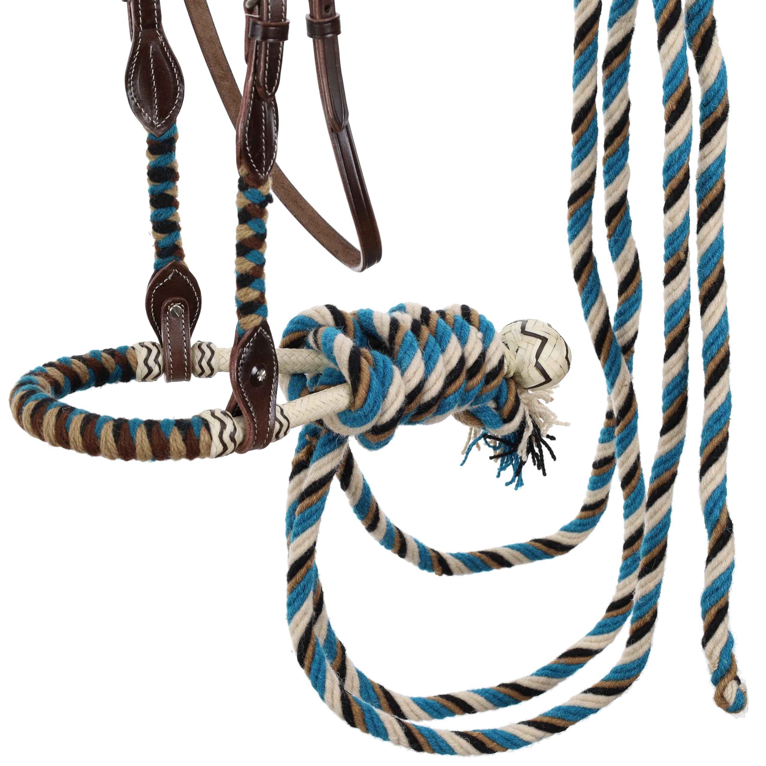 Showman Desert Dawn Mohair Bosal w/Reins