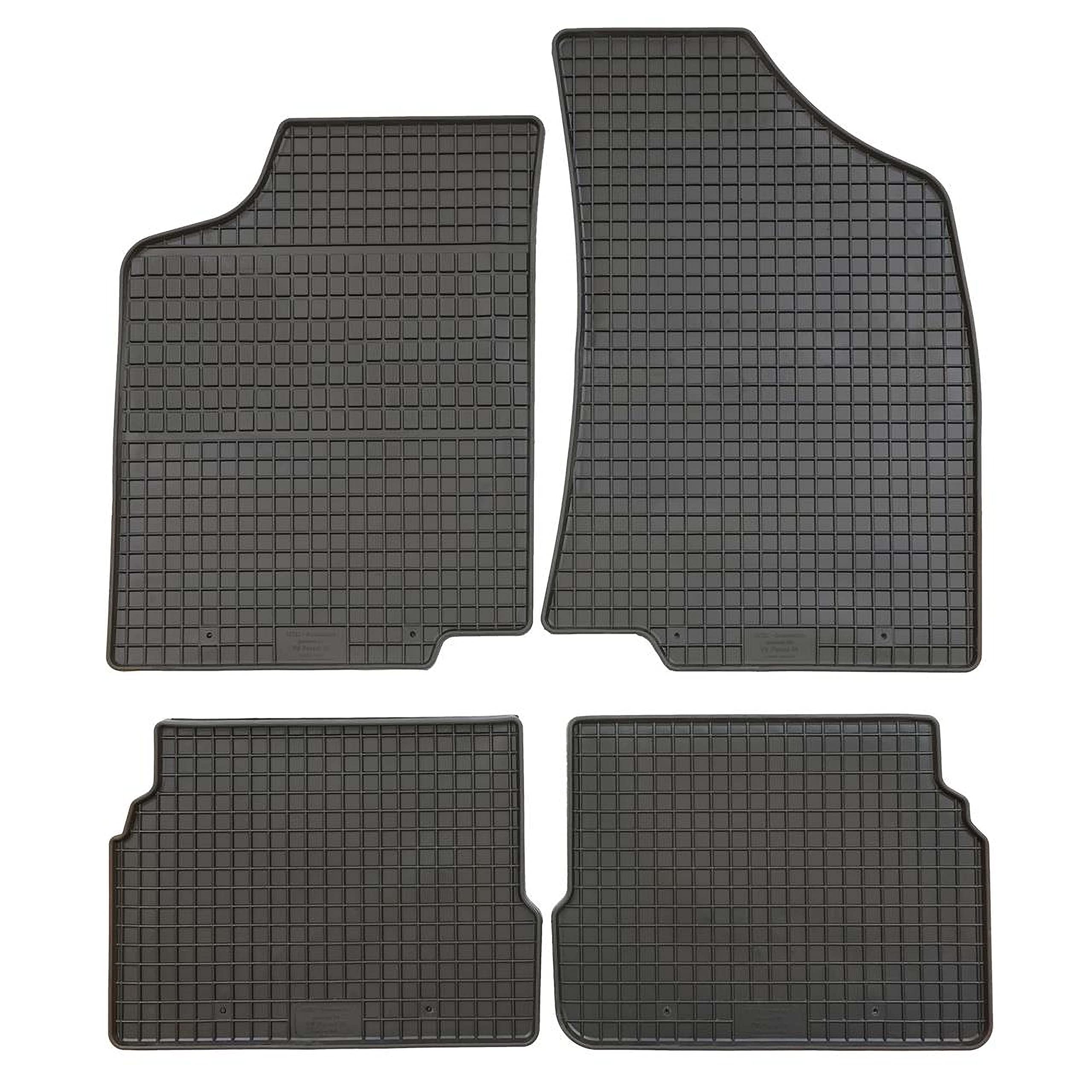 Petex 65010 dywaniki gumowe, zestaw 4 szt.