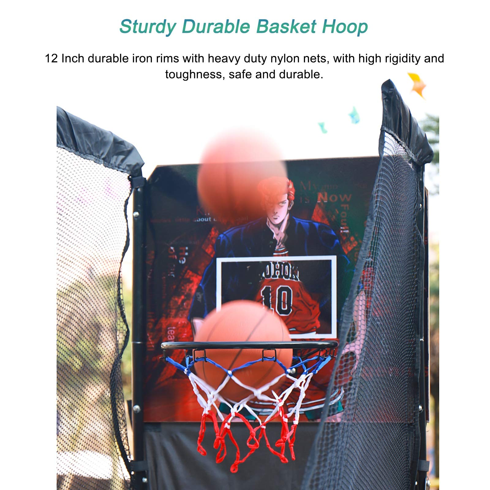 Amazon.co.jp: バスケットゴール 2人用の大人向け電子バスケットボール