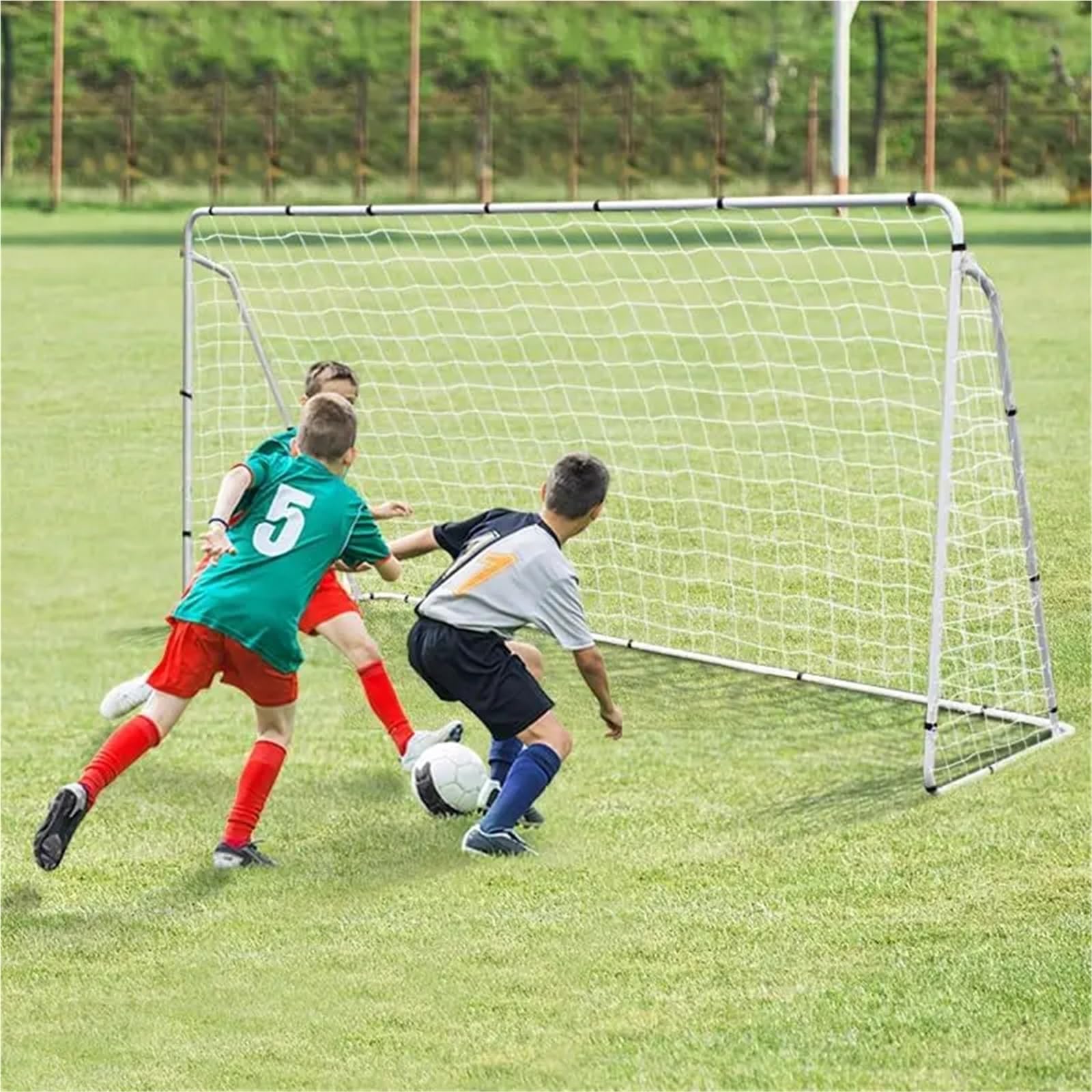 Reboteador Futbol La Meta de la portería fútbol del Mismo tamaño Redes el Rebote Bola for Herramienta Entrenamiento para práctica